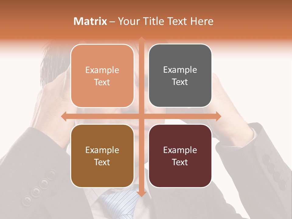 Sick Mental Depression PowerPoint Template
