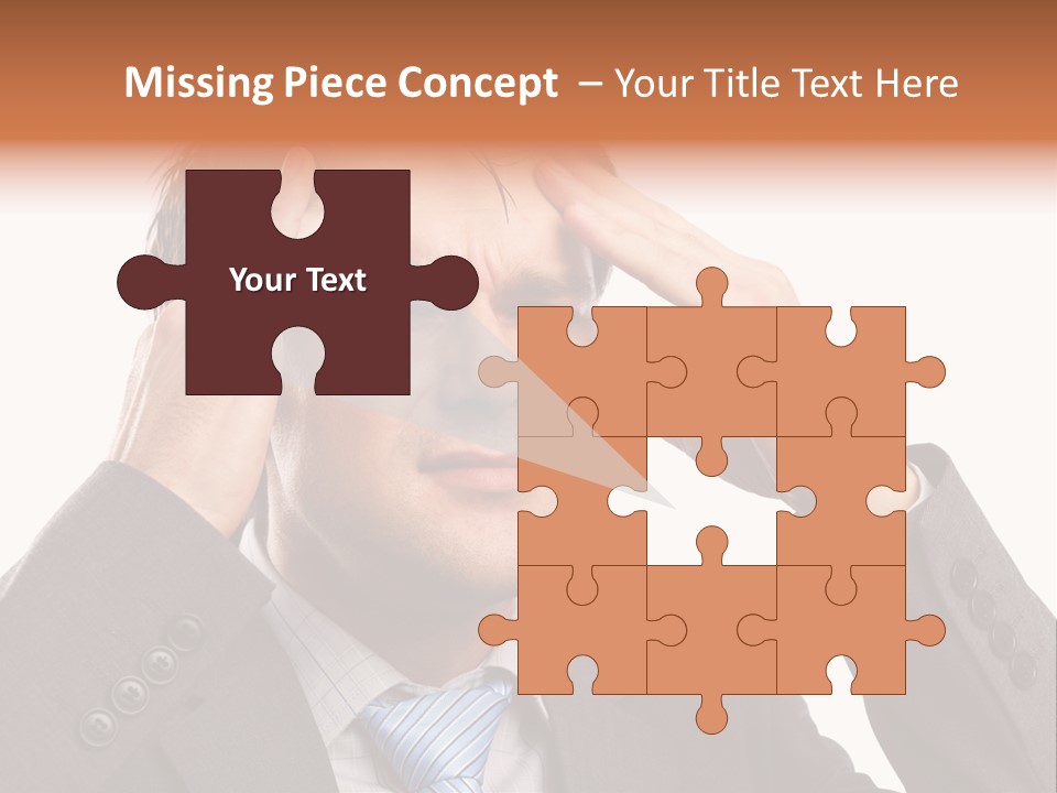 Sick Mental Depression PowerPoint Template