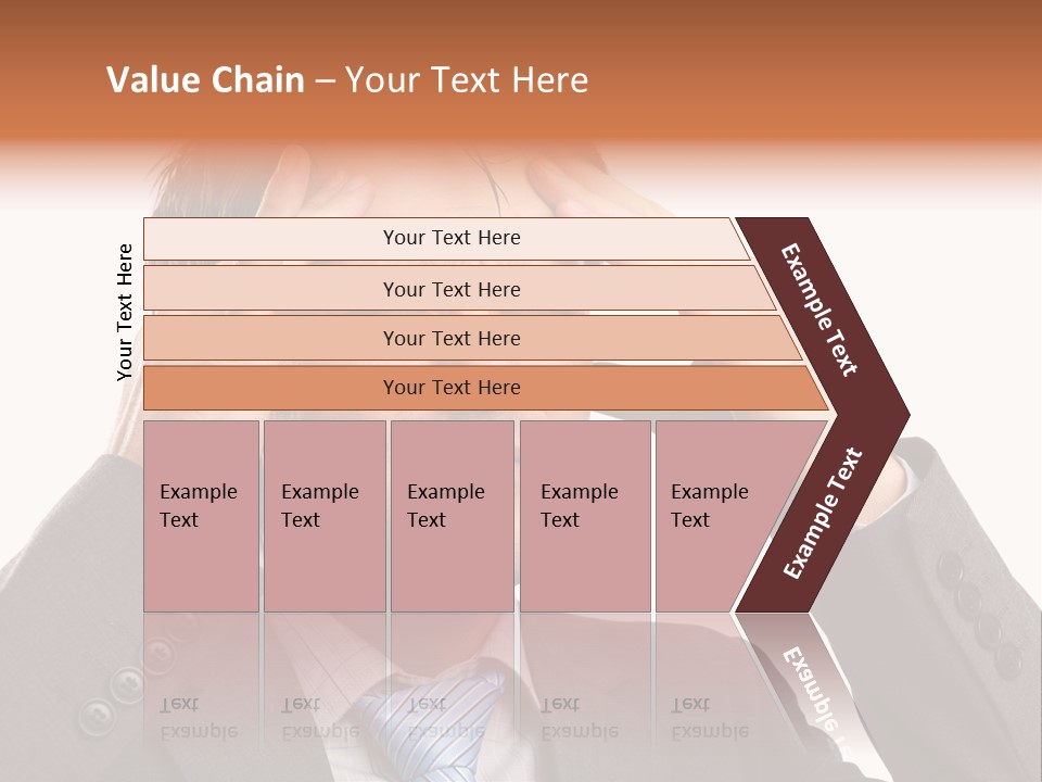 Sick Mental Depression PowerPoint Template