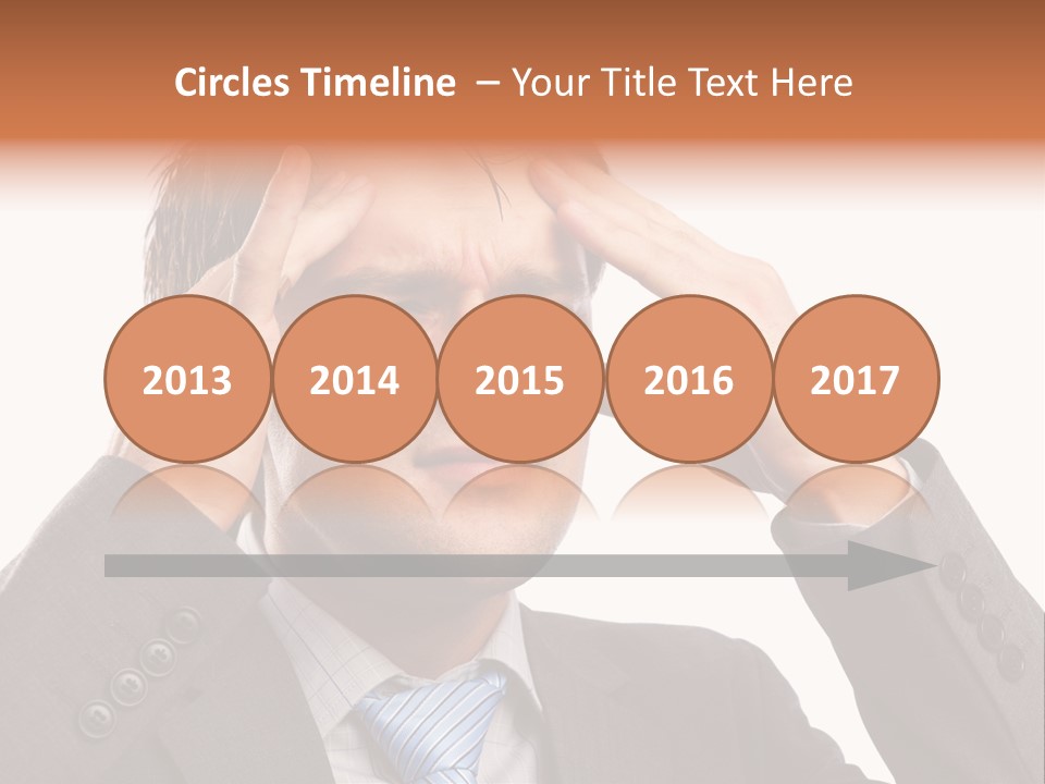 Sick Mental Depression PowerPoint Template