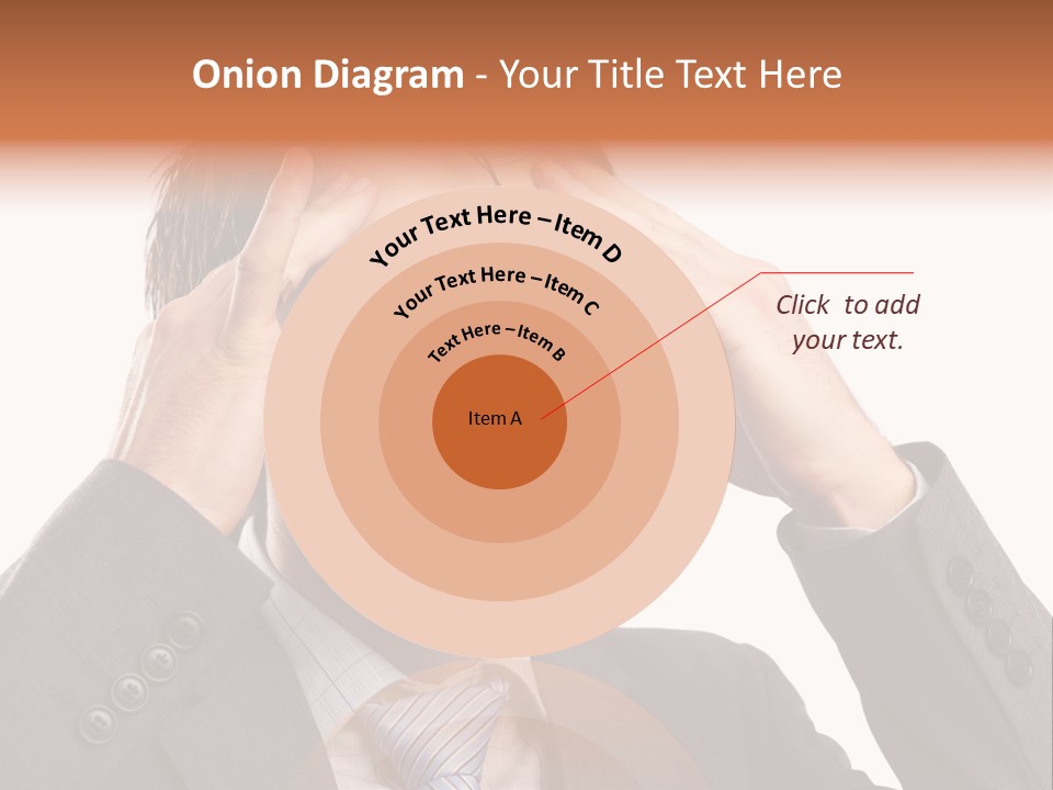 Sick Mental Depression PowerPoint Template