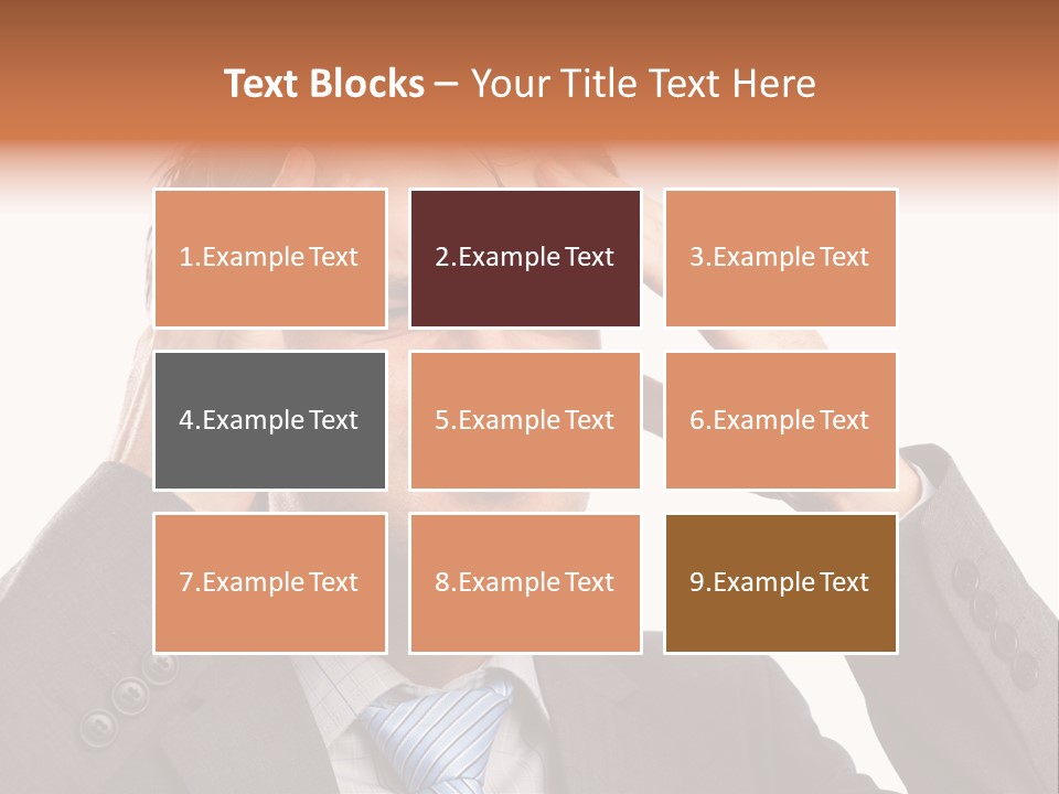 Sick Mental Depression PowerPoint Template