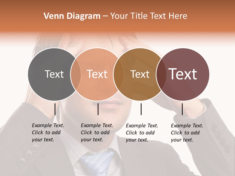 Sick Mental Depression PowerPoint Template