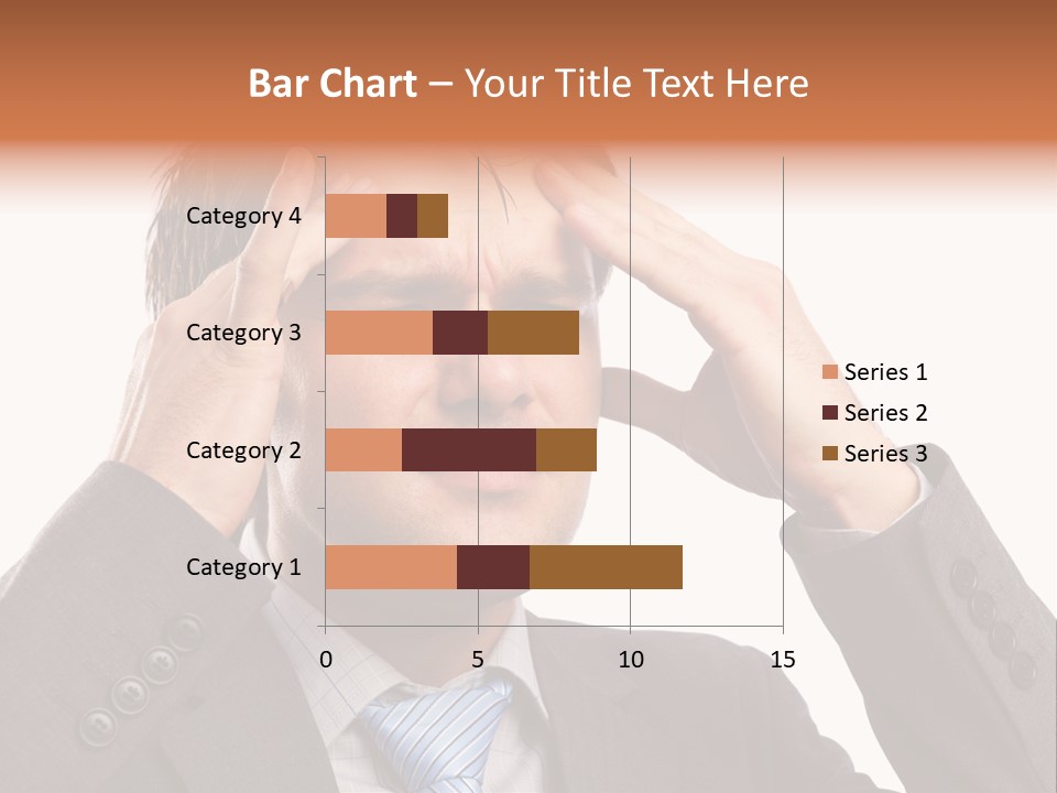 Sick Mental Depression PowerPoint Template