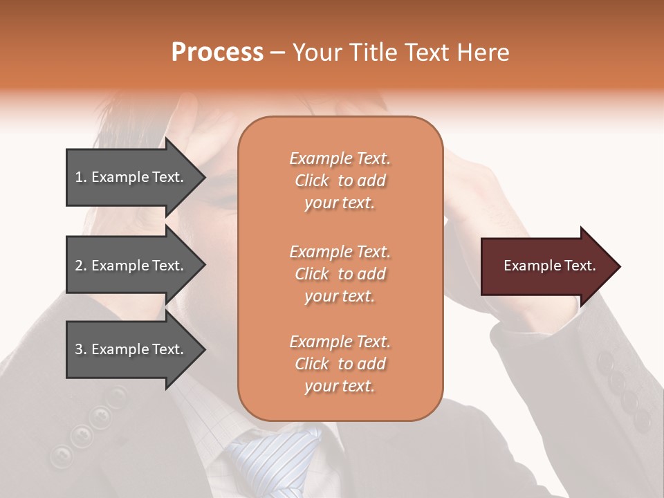 Sick Mental Depression PowerPoint Template