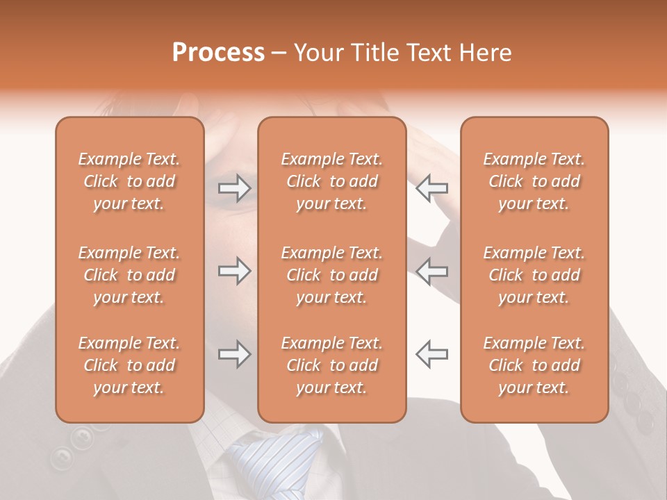 Sick Mental Depression PowerPoint Template