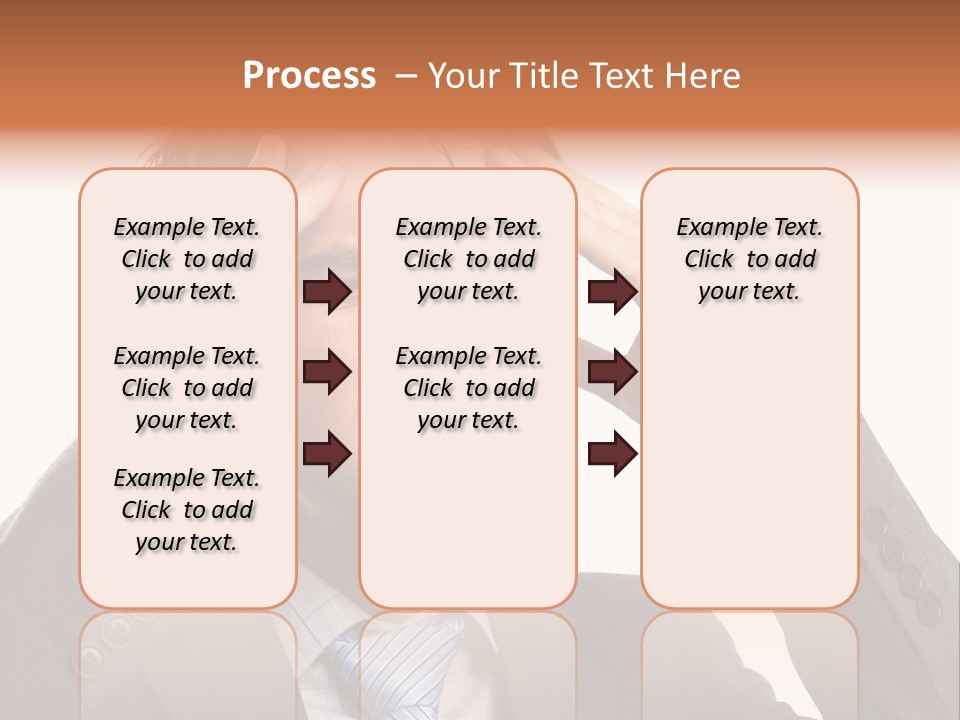 Sick Mental Depression PowerPoint Template