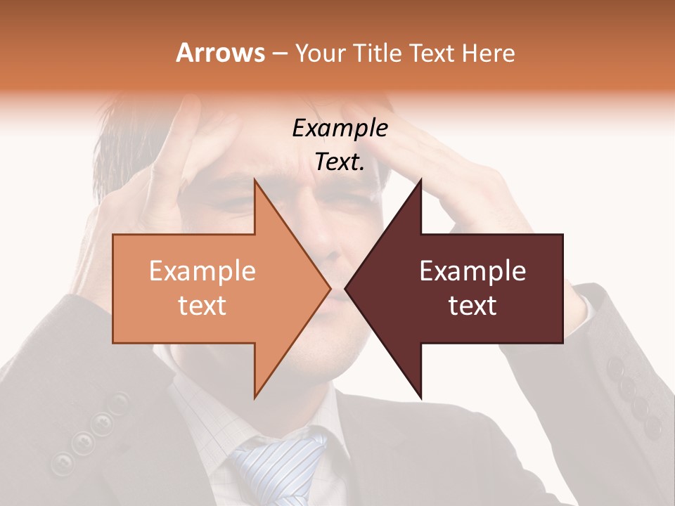 Sick Mental Depression PowerPoint Template