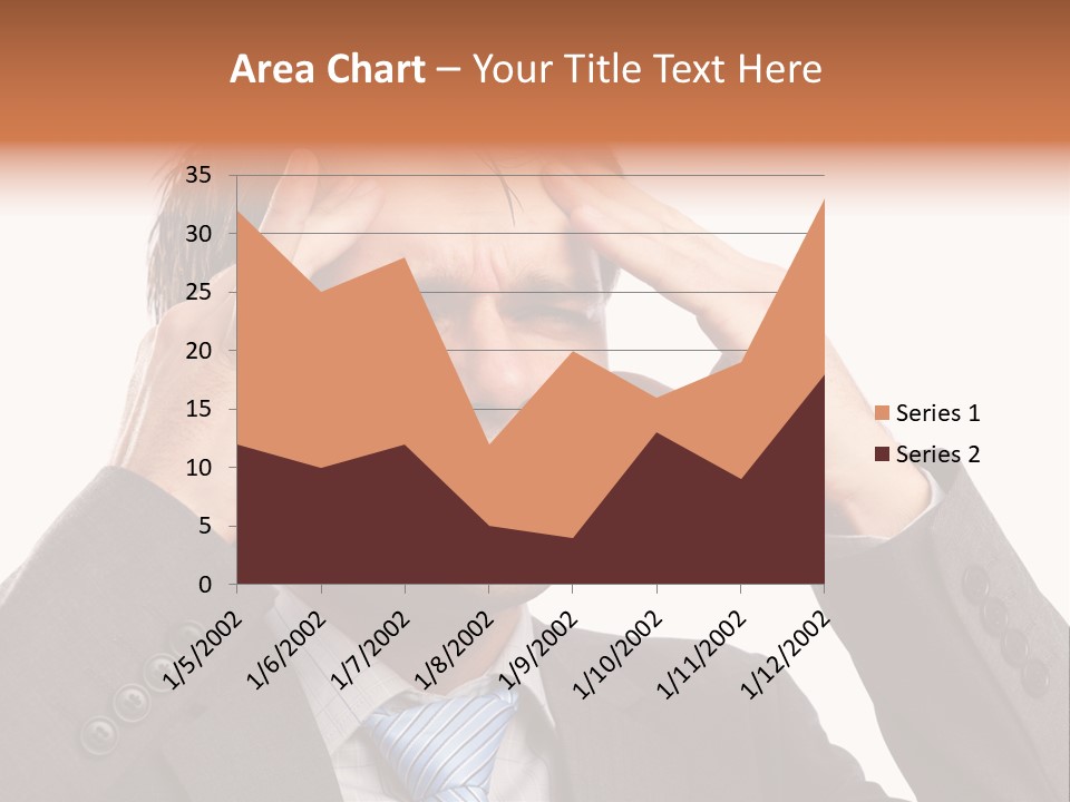 Sick Mental Depression PowerPoint Template