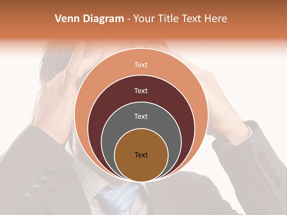 Sick Mental Depression PowerPoint Template