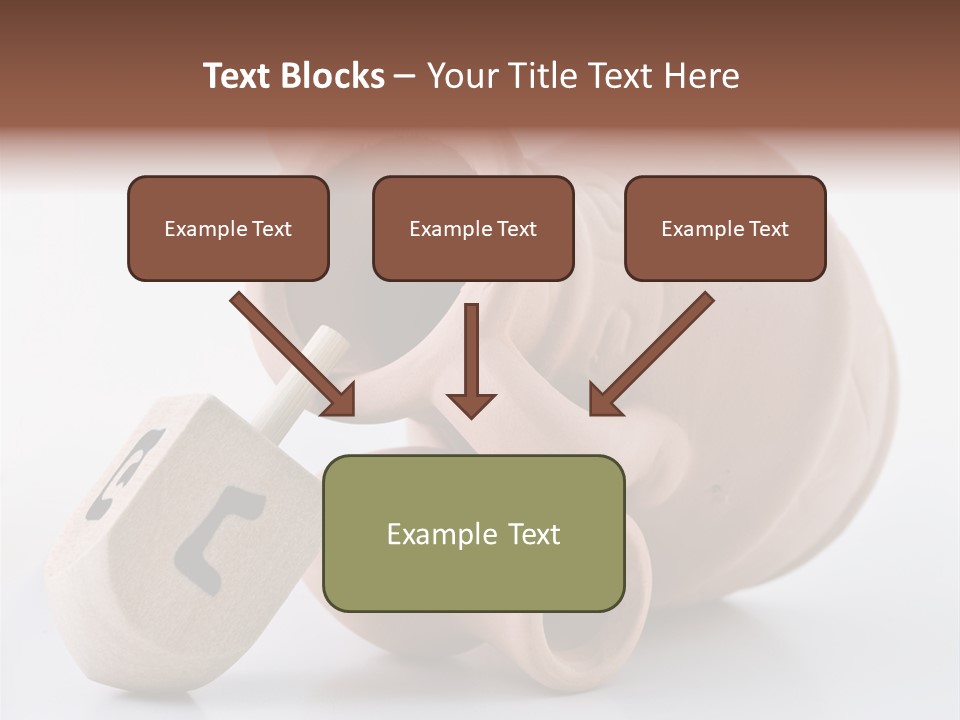 Traditional Festival Oil Judaism PowerPoint Template