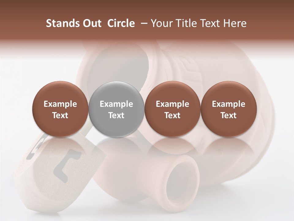 Traditional Festival Oil Judaism PowerPoint Template