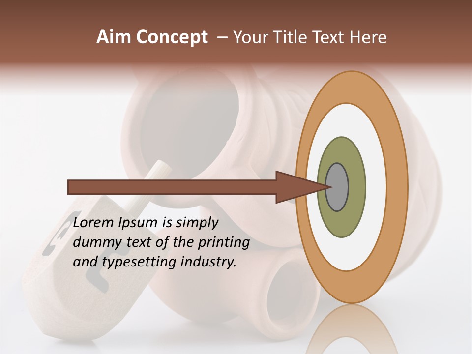 Traditional Festival Oil Judaism PowerPoint Template