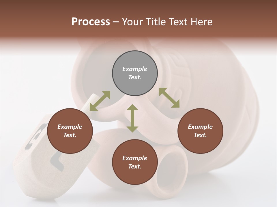 Traditional Festival Oil Judaism PowerPoint Template