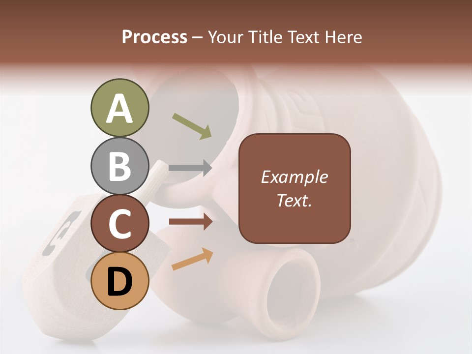 Traditional Festival Oil Judaism PowerPoint Template