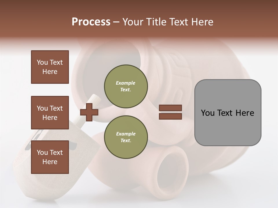 Traditional Festival Oil Judaism PowerPoint Template