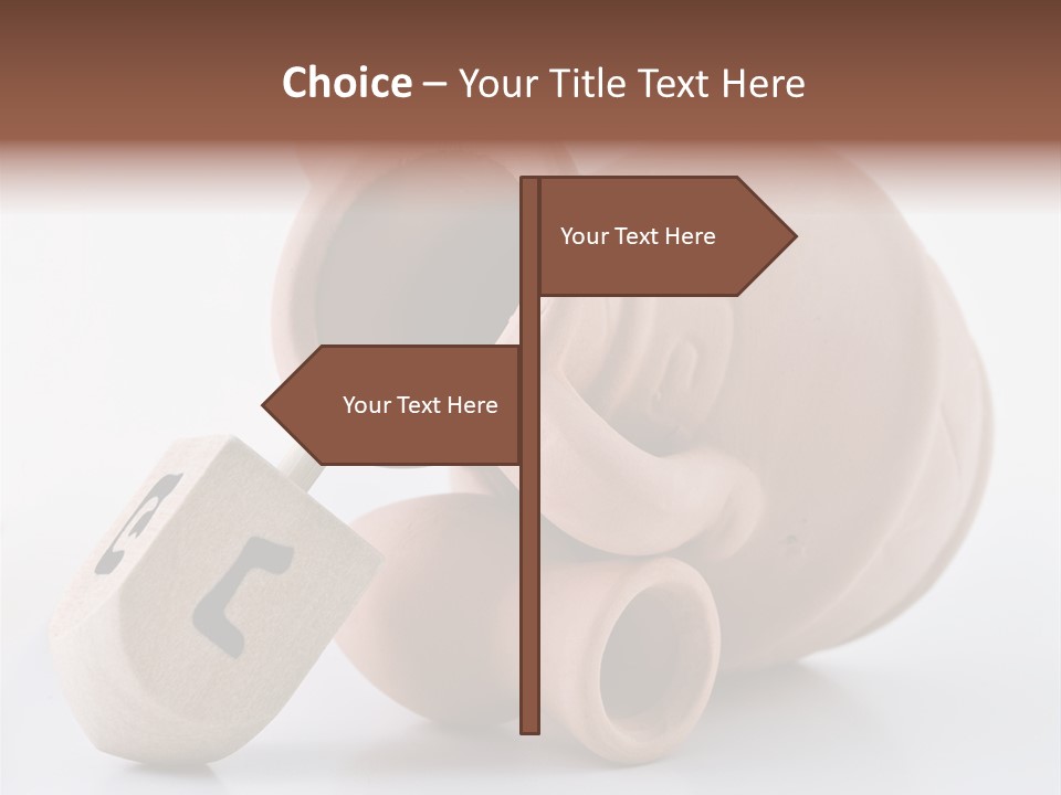 Traditional Festival Oil Judaism PowerPoint Template