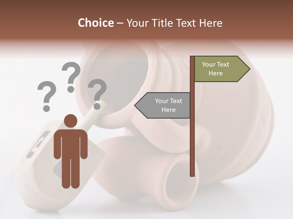 Traditional Festival Oil Judaism PowerPoint Template