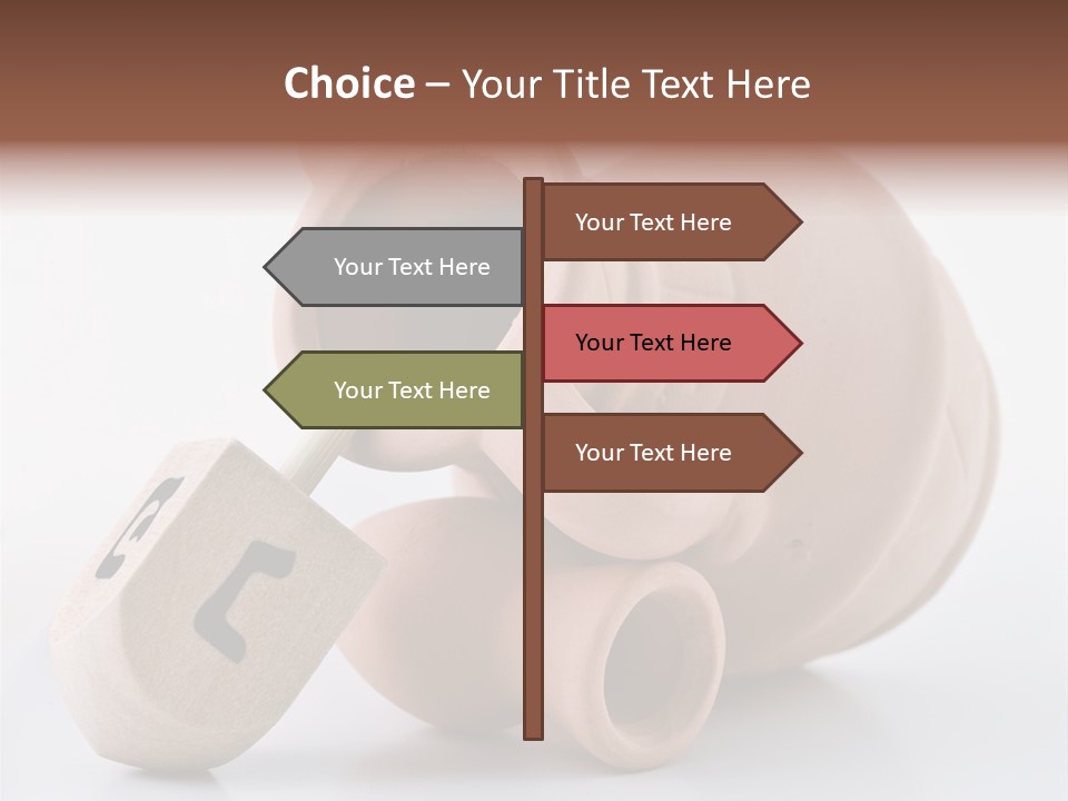 Traditional Festival Oil Judaism PowerPoint Template