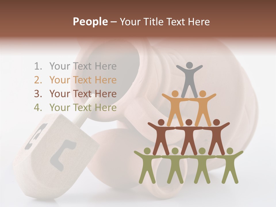 Traditional Festival Oil Judaism PowerPoint Template