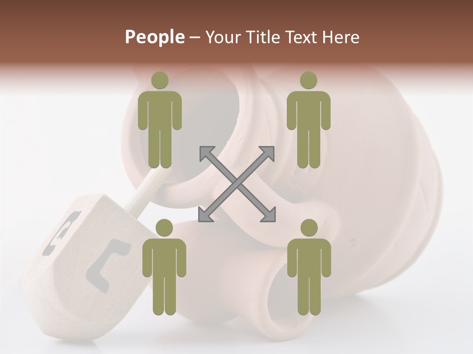 Traditional Festival Oil Judaism PowerPoint Template