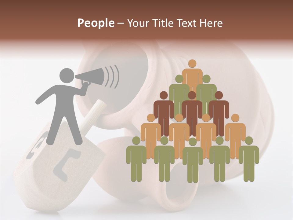 Traditional Festival Oil Judaism PowerPoint Template