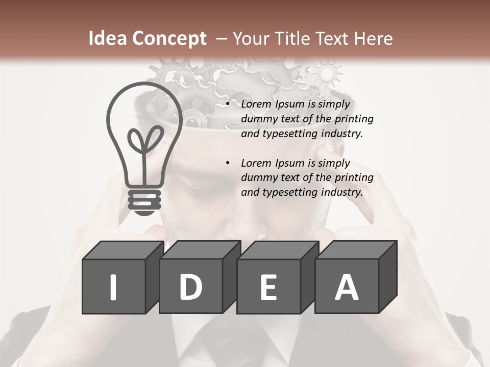 Solve Open Power PowerPoint Template