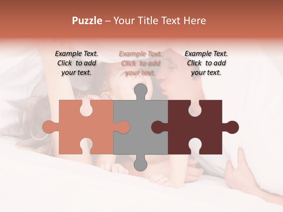 Relations Cheerful Caucasian PowerPoint Template