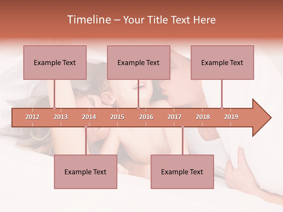 Relations Cheerful Caucasian PowerPoint Template