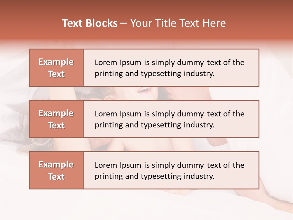 Relations Cheerful Caucasian PowerPoint Template