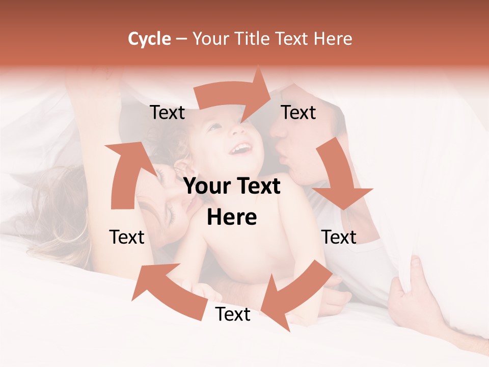 Relations Cheerful Caucasian PowerPoint Template