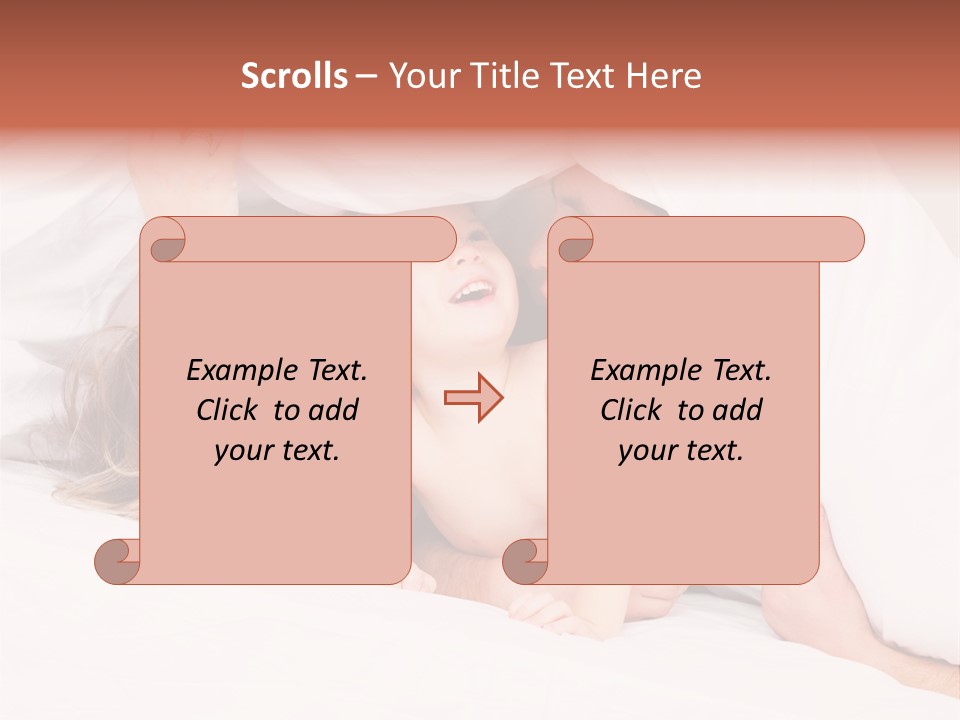 Relations Cheerful Caucasian PowerPoint Template