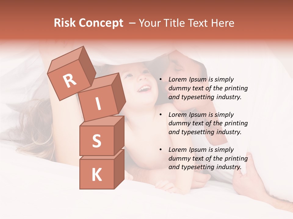 Relations Cheerful Caucasian PowerPoint Template