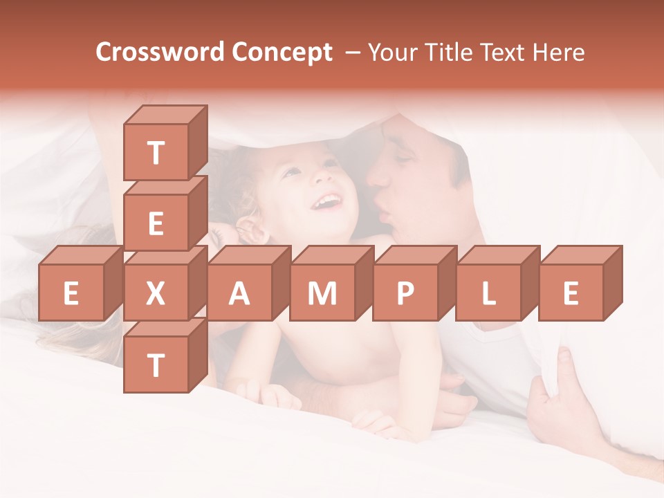 Relations Cheerful Caucasian PowerPoint Template