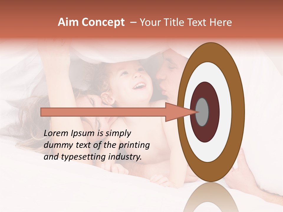 Relations Cheerful Caucasian PowerPoint Template