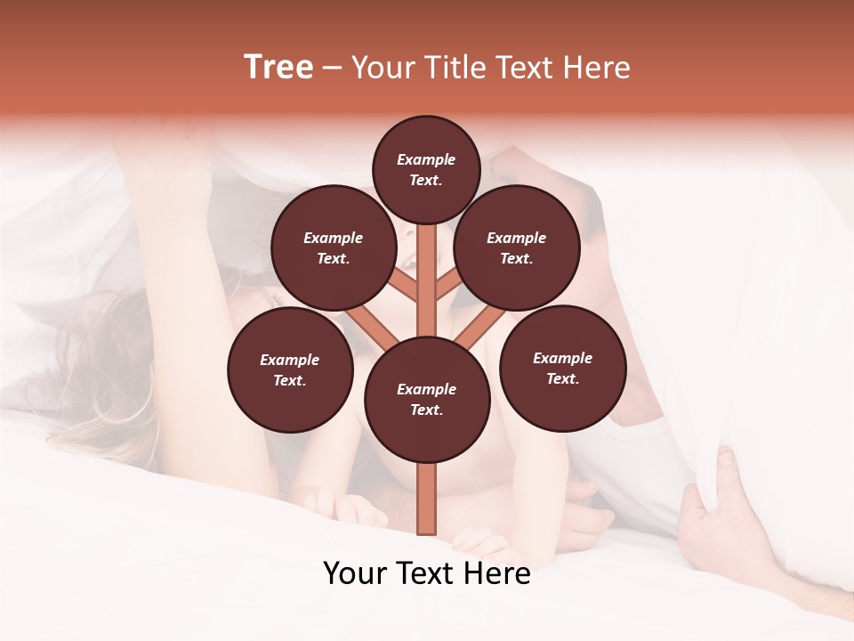 Relations Cheerful Caucasian PowerPoint Template