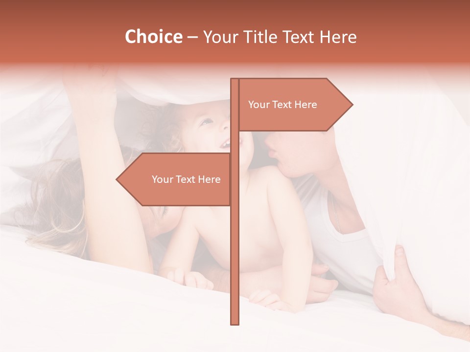 Relations Cheerful Caucasian PowerPoint Template