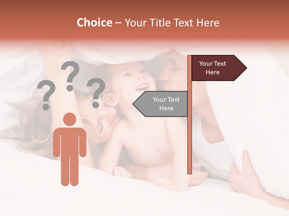 Relations Cheerful Caucasian PowerPoint Template