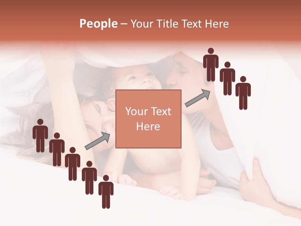 Relations Cheerful Caucasian PowerPoint Template