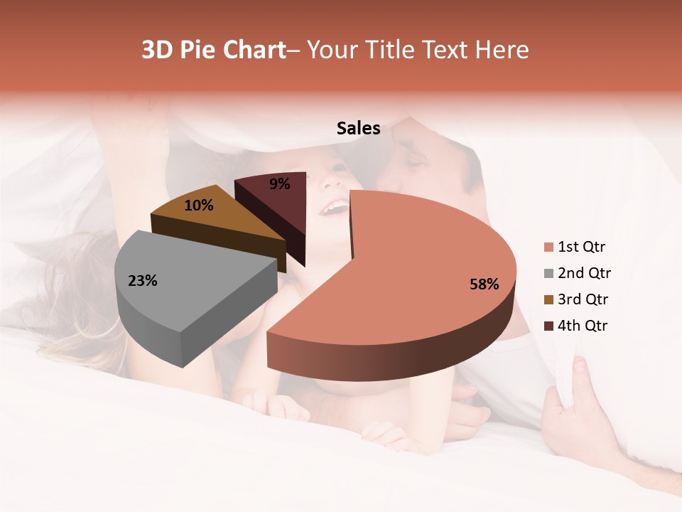 Relations Cheerful Caucasian PowerPoint Template