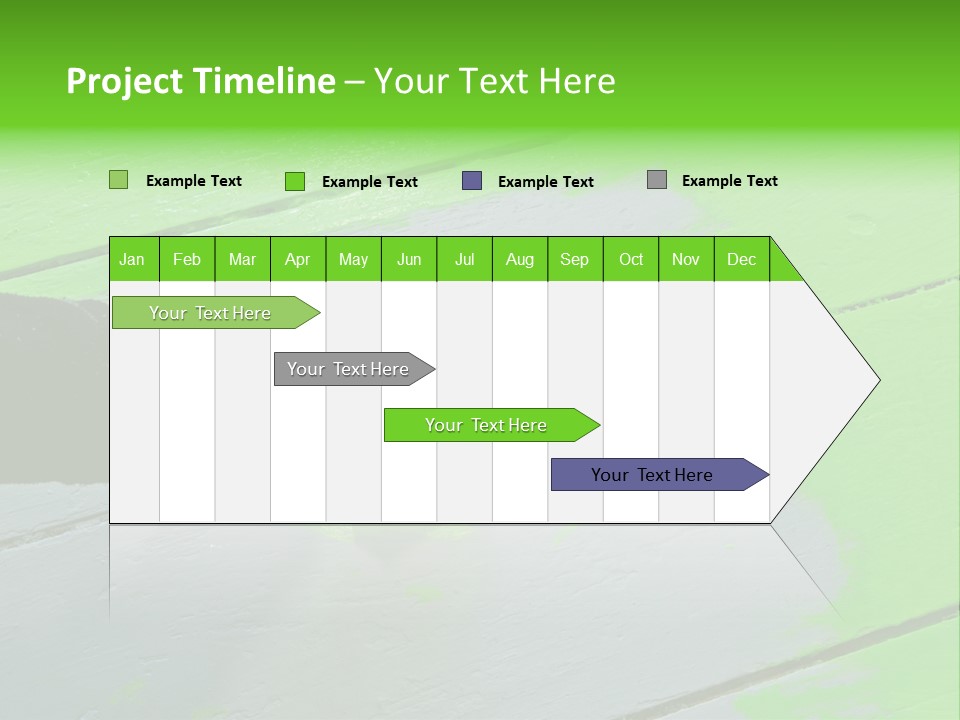 Green Lacquer Painter PowerPoint Template