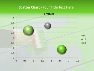 Green Lacquer Painter PowerPoint Template