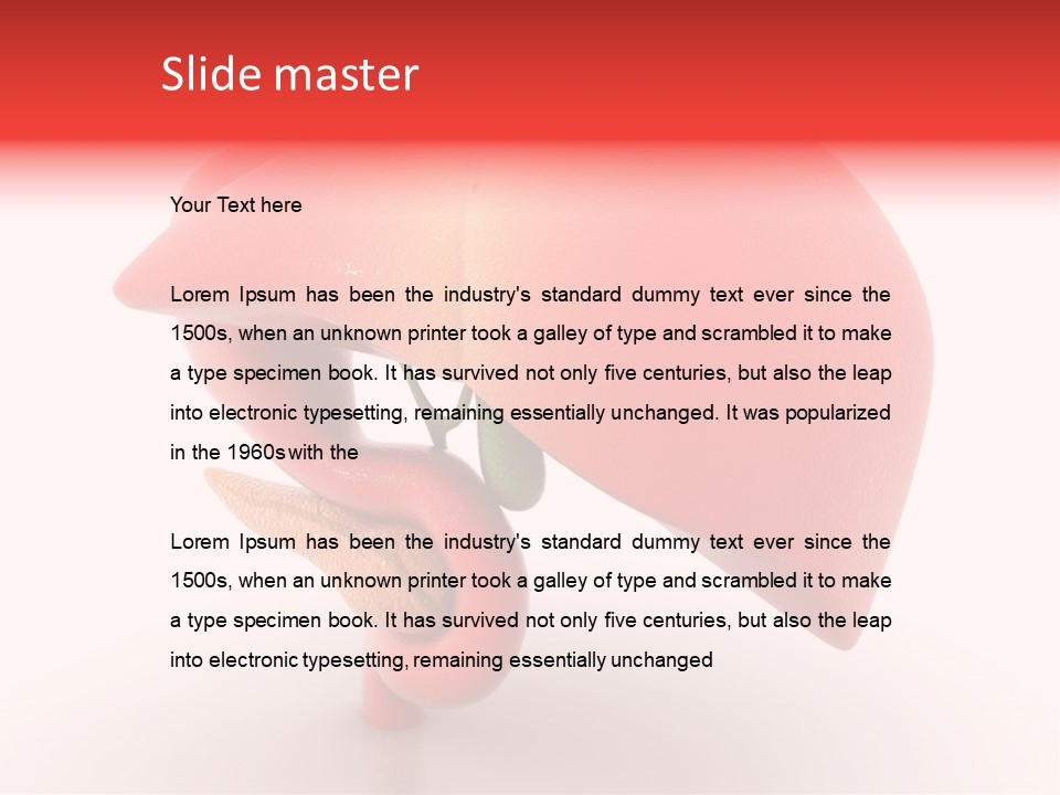 Protein Background Surgery PowerPoint Template