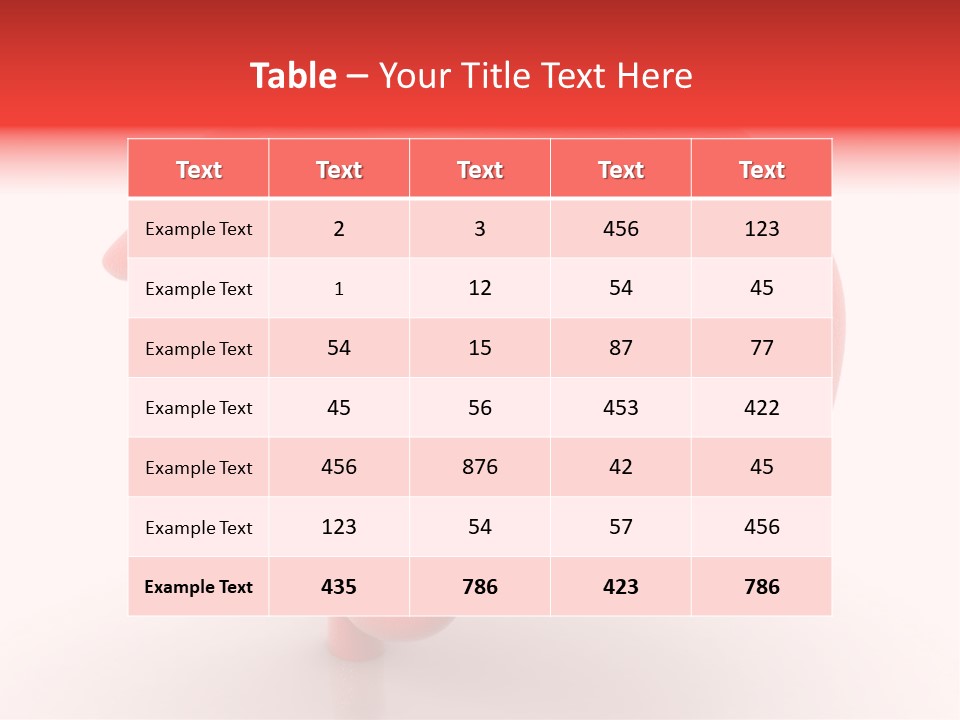 Protein Background Surgery PowerPoint Template