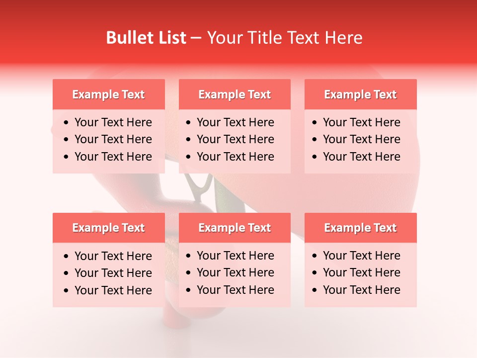 Protein Background Surgery PowerPoint Template