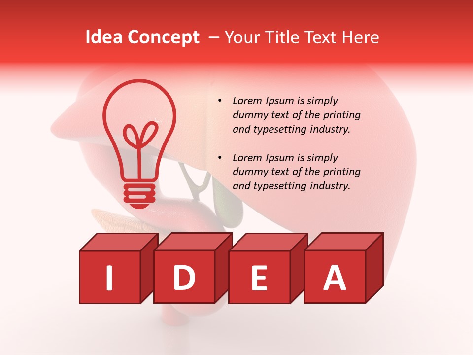 Protein Background Surgery PowerPoint Template