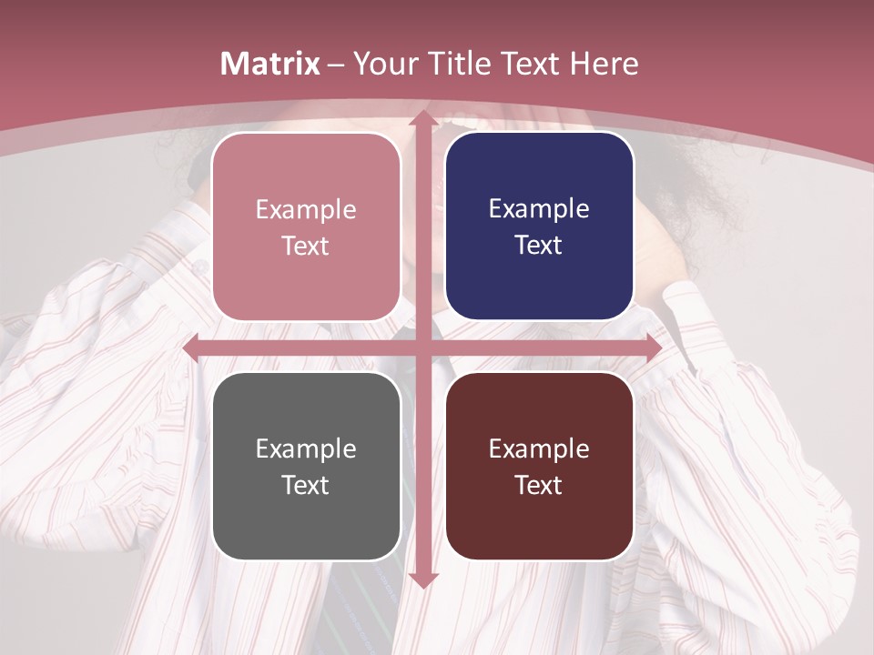 Man Screaming Yellow Music PowerPoint Template