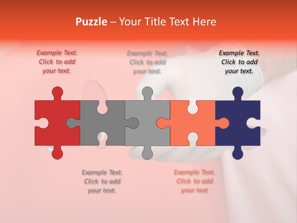 Lamp Hand Dentist PowerPoint Template