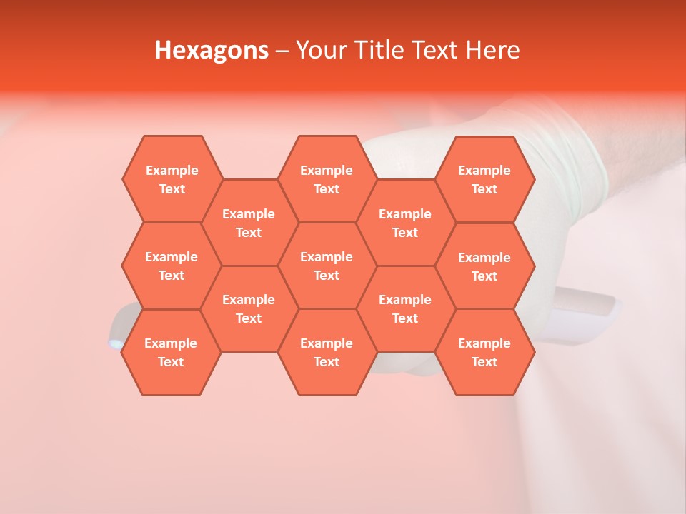 Lamp Hand Dentist PowerPoint Template