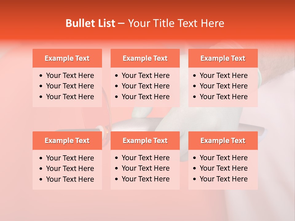 Lamp Hand Dentist PowerPoint Template